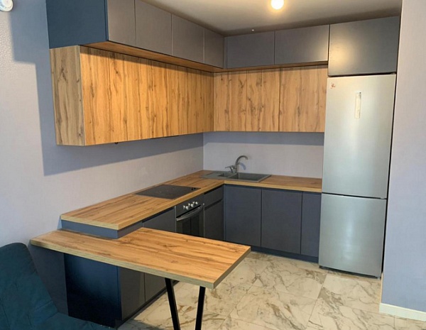 кухня Ника с интегрированной ручкой цена за п.м.