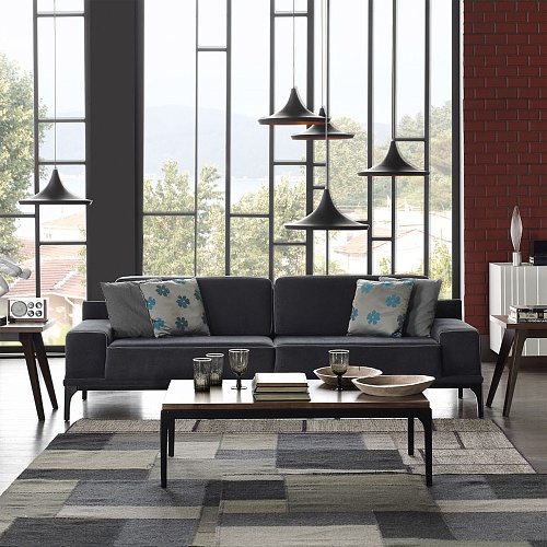 Диван 3х местный  CRYSTAL PLUS